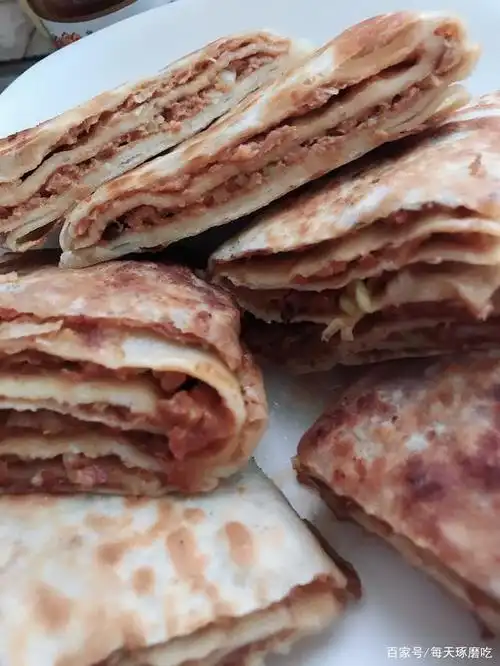 北京家常千层肉饼