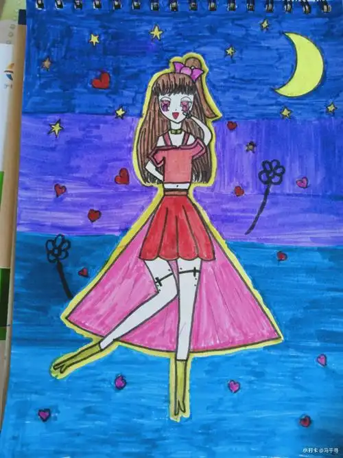 实验学校六年级美术作品展评掠影