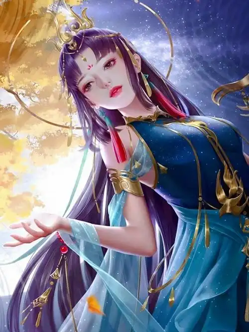 古风女生头像:我从来是很黯淡的人,是你给了我满天星光