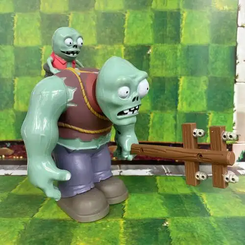 植物大作战玩具散装可发射小鬼疆尸火药魔头僵尸玩具2030厘米毛绒摇滚