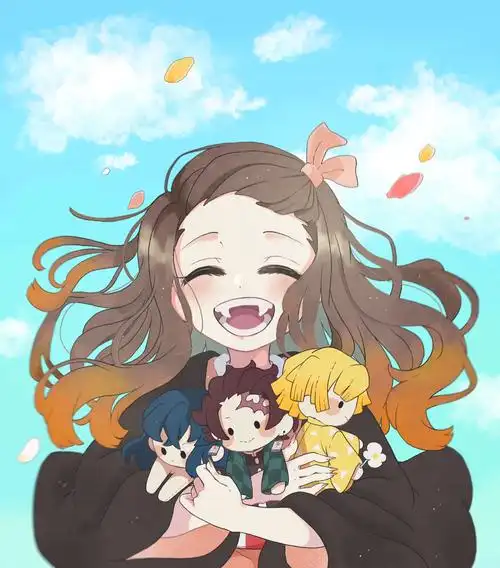 鬼灭之刃 可爱卡通 头像