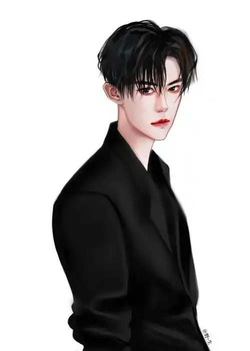 饭绘版黑猫妖易烊千玺 绝美帅气致命吸引