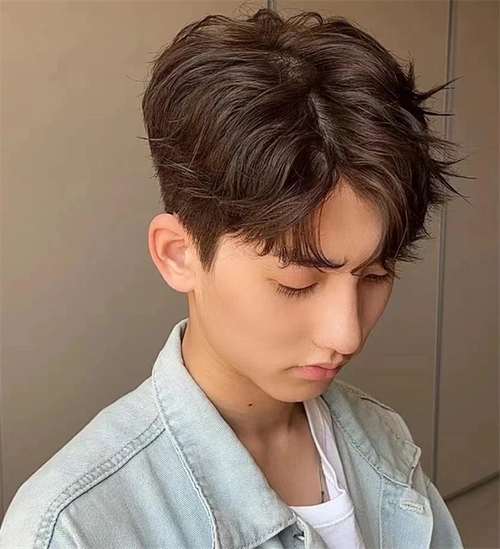 酷帅韩式纹理烫 造型男人味爆棚