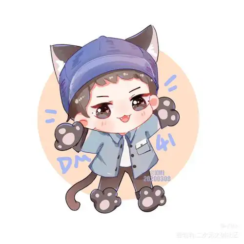 今日小倒41_q版饭绘倒霉死勒倒霉死勒绘画作品