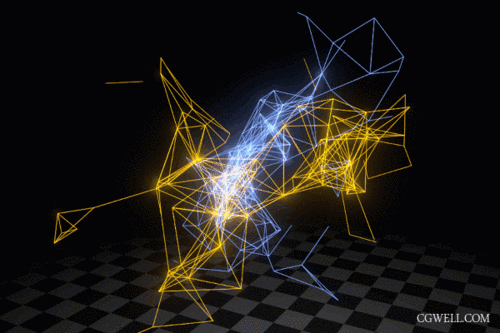 【新提醒】#鲸鱼特效# unity粒子系统瞎捣鼓系列,这次是particleline