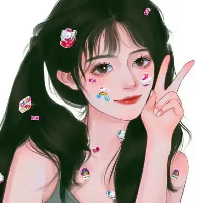 网红女生头像动漫手绘最火图片