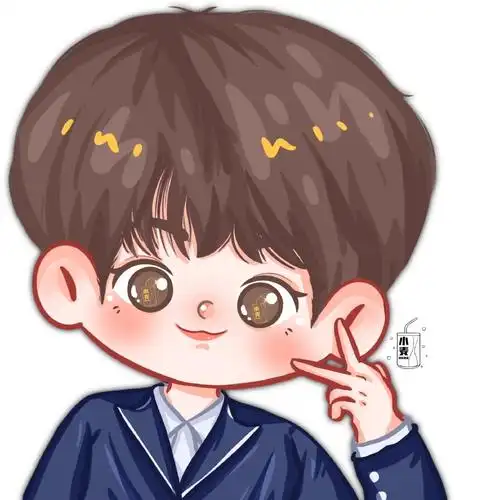 还有人没看过画出来的q版周柯宇吗超级可爱