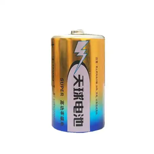 电池正品天球1号燃煤煤气灶热水器15v铁壳大号普通干电池