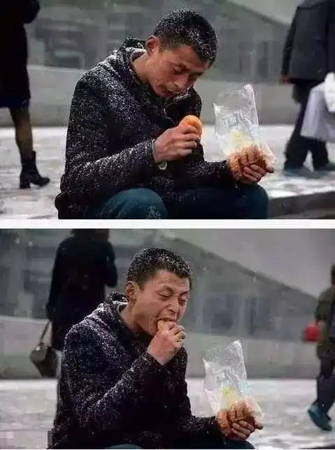 一组无言的图,看了莫名心酸.