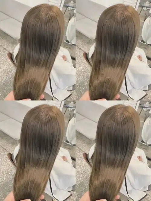 奶茶沙金色这款发色光听名字就很美啦