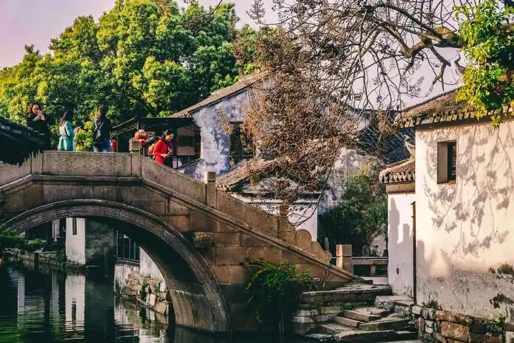 江南水乡周庄的风景不是盖的.