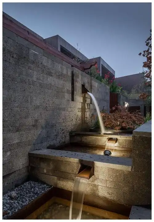 别墅水景这样做瞬间提高庭院档次