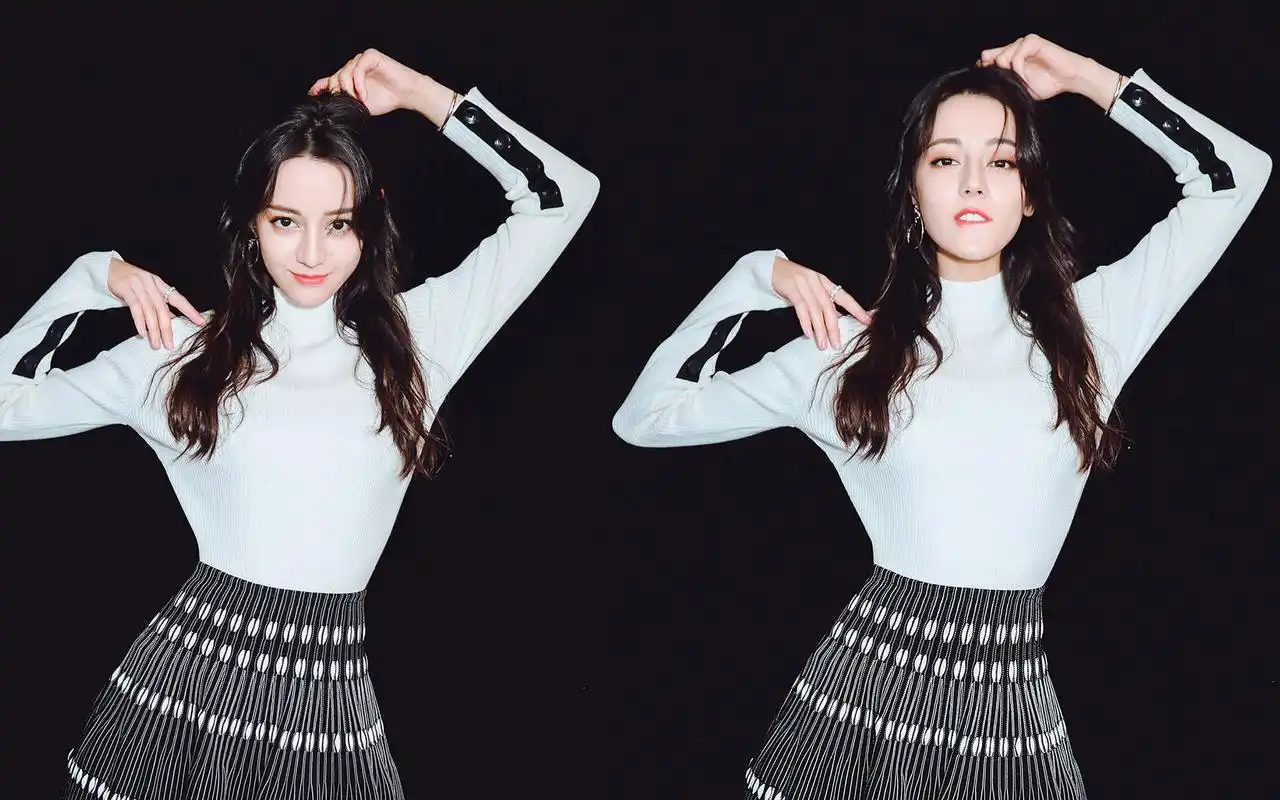 迪丽热巴最新优雅迷人性感写真图片壁纸