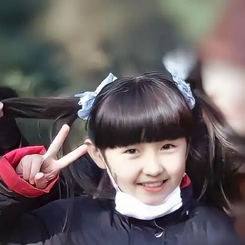 小时候的子枫妹妹#张子枫