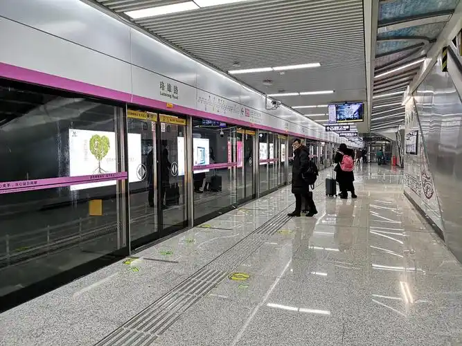 武汉珞雄路地铁站内景曝光高清大图