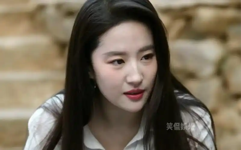 刘亦菲的黑长直真的太美了!心空了