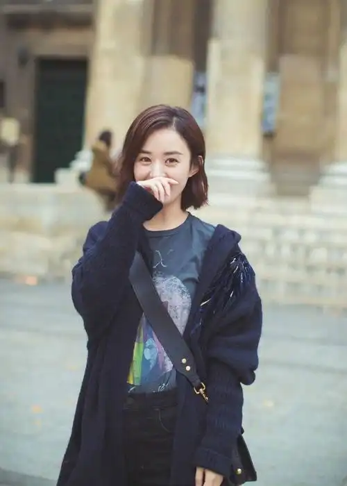 赵丽颖 私服 街拍