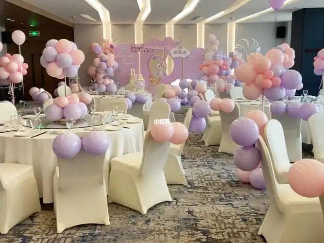 布置#贵阳宴会厅#贵阳宝宝宴气球布置#贵阳生日布置#气球布置#贵阳晴
