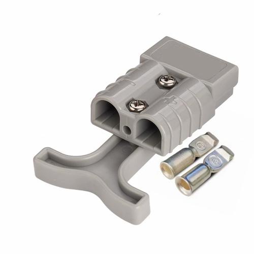 两极电源连接器大电流对插端子ups蓄电池充电接插件安德森50a600v