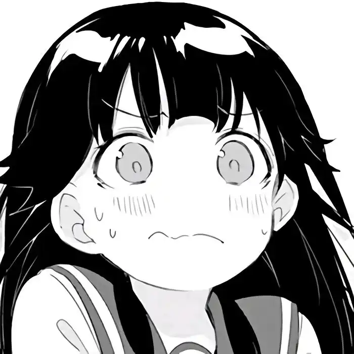 日漫可爱黑白动漫女生头像