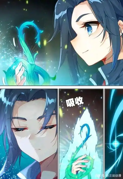 导读:《重生唐三》漫画解读,唐三找到蓝银草替代品,买了尖金晶和黑