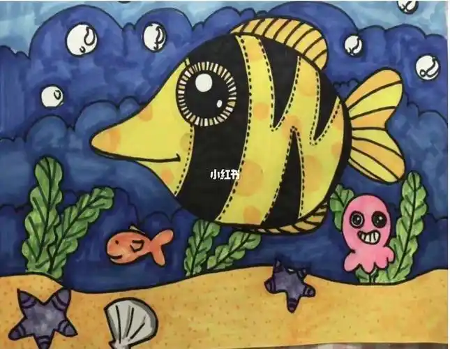 儿童创意画67岁