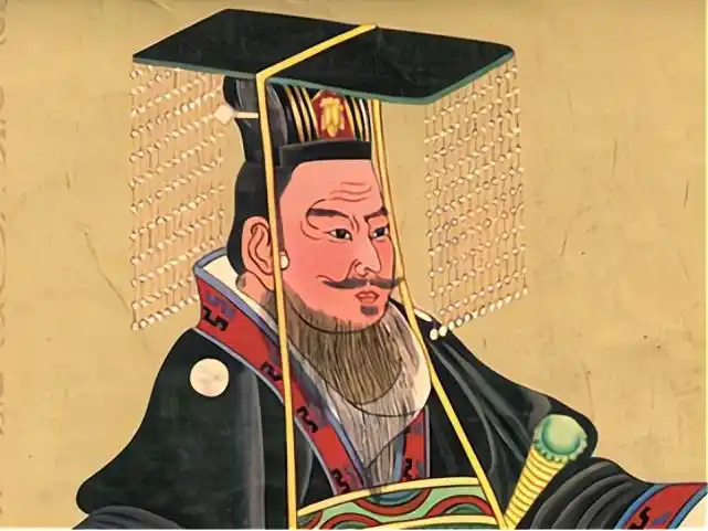 上图——汉武帝像