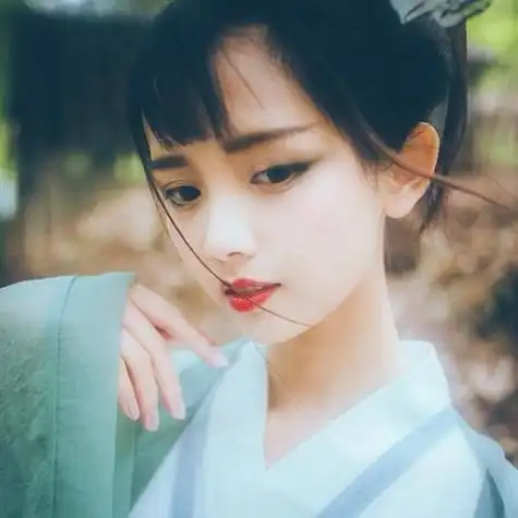 古装青衣佳人古风头像图片