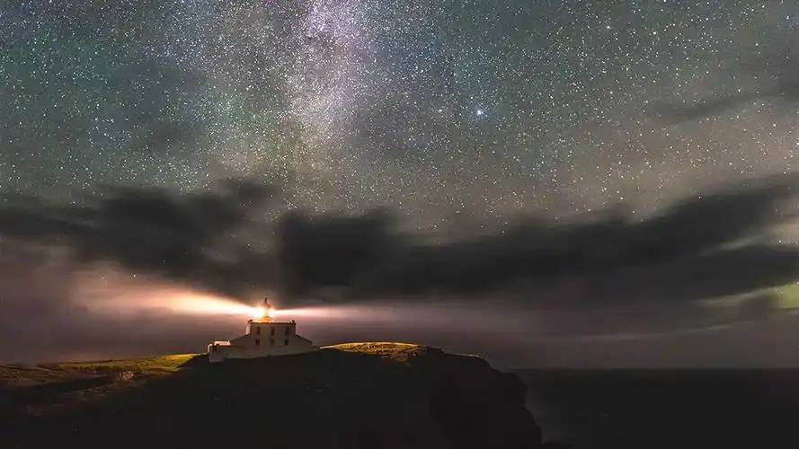 唯美星空美景壁纸_梦幻奇妙的星空