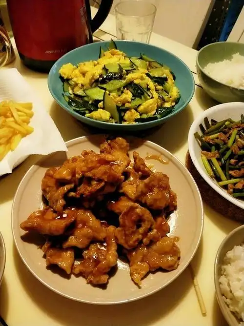 九点儿妈妈做的晚餐2018年7月8日