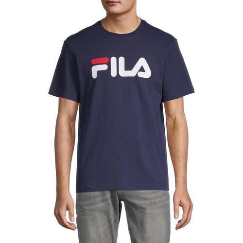 斐乐fila男款圆领t恤|logo tee