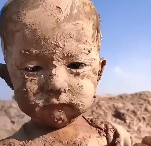 湖南一萌娃滚泥地全身被糊得严严实实妈妈傻眼洗洗还能要