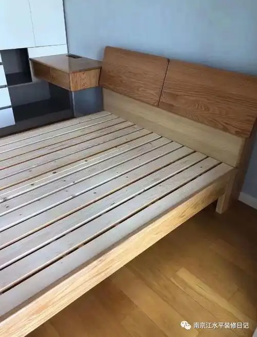 想给家老里人或者孩子用木材是实全木木工做框架床架床头