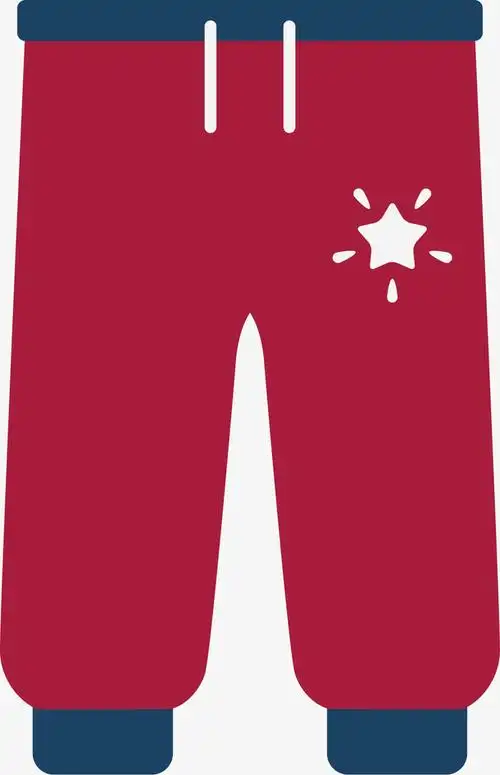 关键词 : 矢量图,服装,保暖,裤子,红色,休闲,潮流,时尚