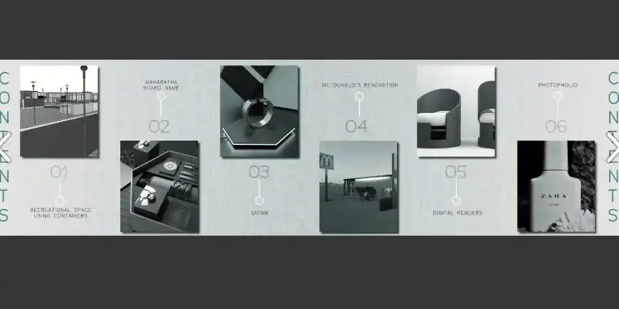 作品集目录设计～为你的逻辑打下清晰的框架