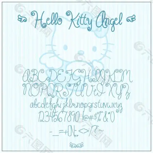 hello_kitty字体