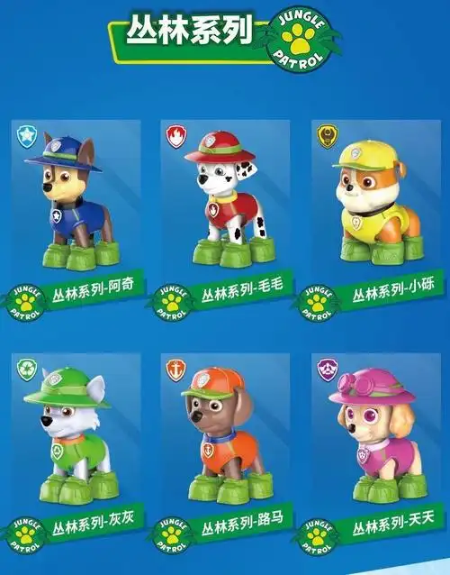 正版汪汪队立大功回力车地下总部场景系列变形背包扭蛋盲盒批发-阿里