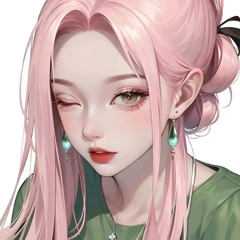 粉色系|樱花粉美女头像.第二弹