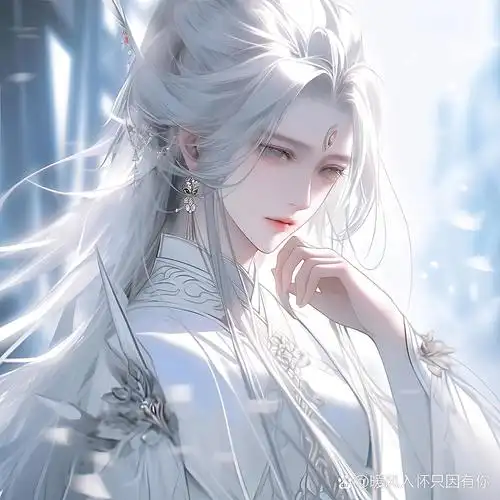 女生头像|古风白发女生头像