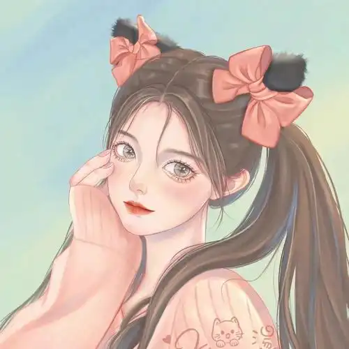 让这世间多一份温柔,多一份简单,多一份美丽,超级好看的手绘女生头像