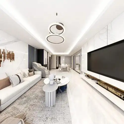 120平三室一厅简约风格装修设计