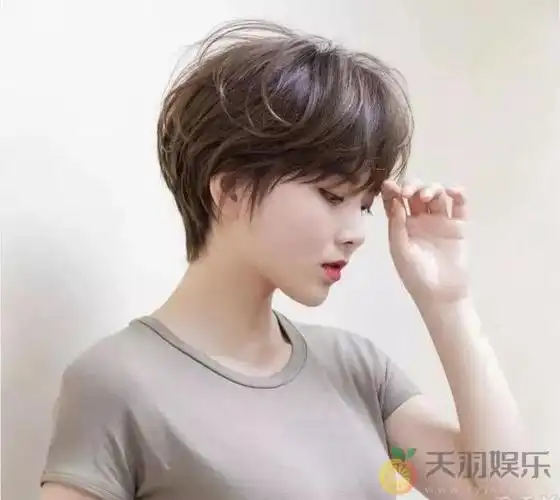 发型发型图片今年最红纹理短烫发16款