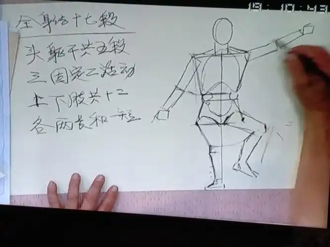 陈伟生:人体素描七头法1