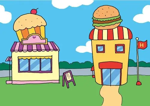 【简笔画教程】建筑风景画