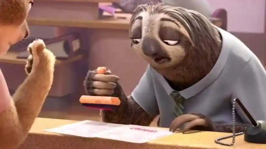 疯狂动物城:闪电树懒的慢动作令人着急,慢吞吞的性格增加了这部剧亮点