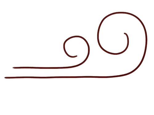 用简单的线条绘画风简笔画