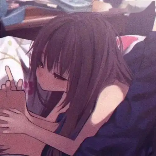 一组超甜的二次元动漫情侣头像