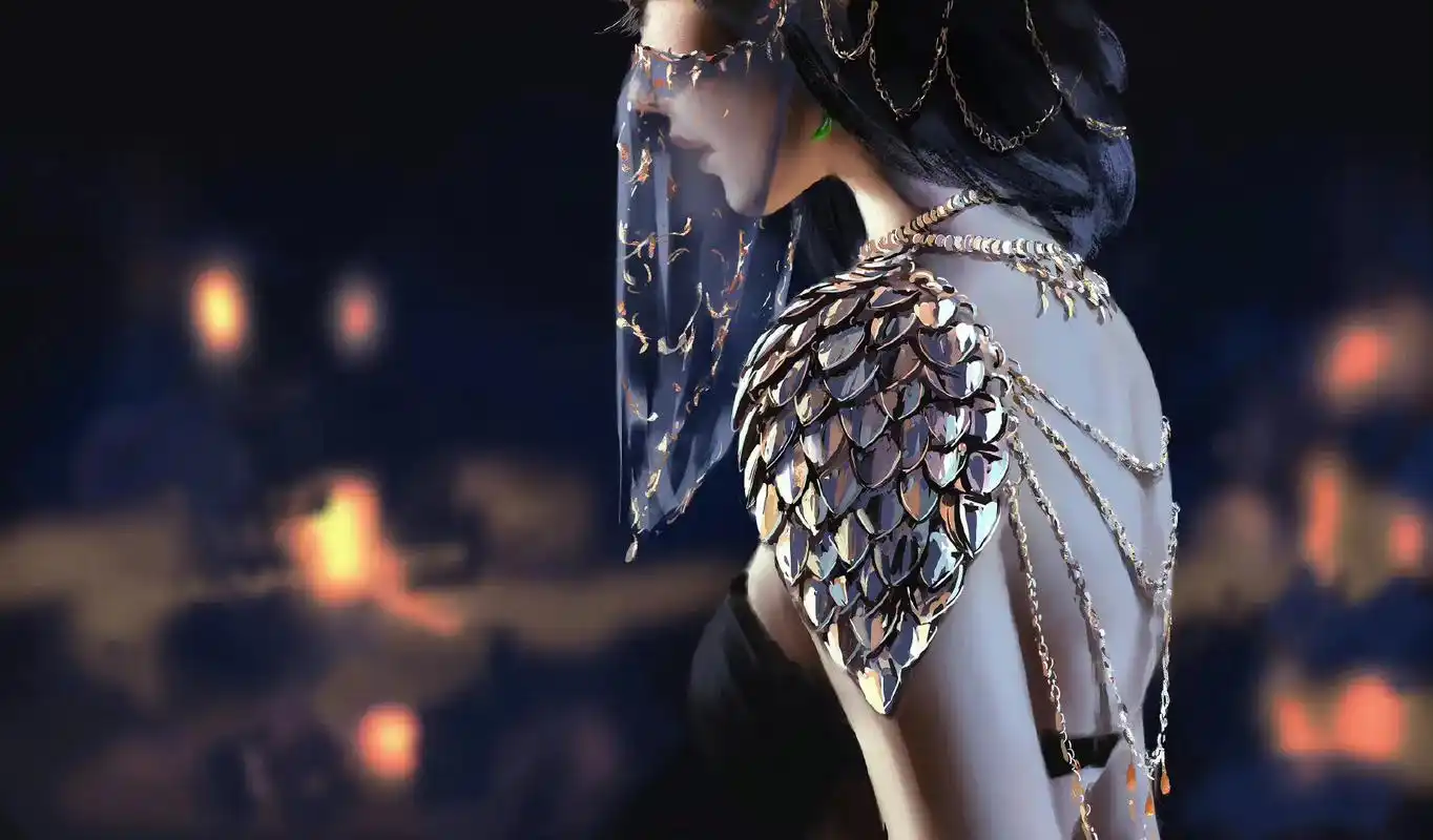 鬼刀电脑壁纸#鬼刀风铃公主 @抖音小助手 - 抖音