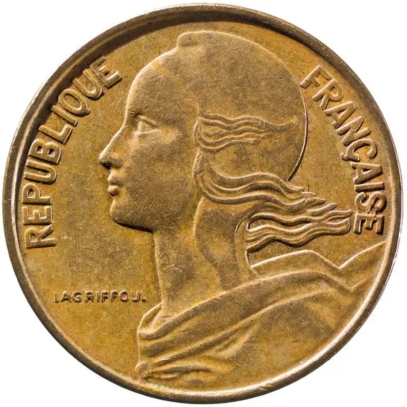 硬币,法国第五共和国共和国硬币 10 生丁