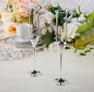 verawang香槟杯wedgwood高颜值爱之结绳高脚杯结婚礼物王微微酒杯